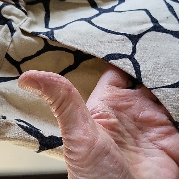 Pure Alfred Sung linen blend mini skirt - Picture 4 of 6